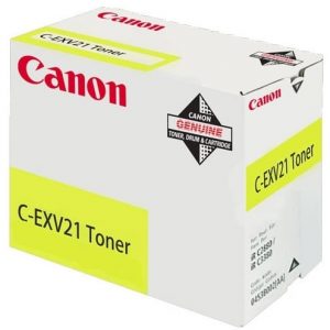 Canon C-EXV 21 Yellow Toner Original (0455B002AA) Prix Maroc