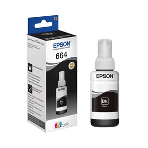 Epson T6641 bouteille encre noir original C13T66414A Maroc